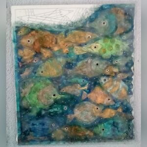 🎨Watercolor Fish Painting Art🖼